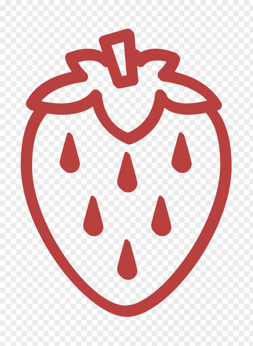 Gastronomy Icon Fruit Strawberry PNG