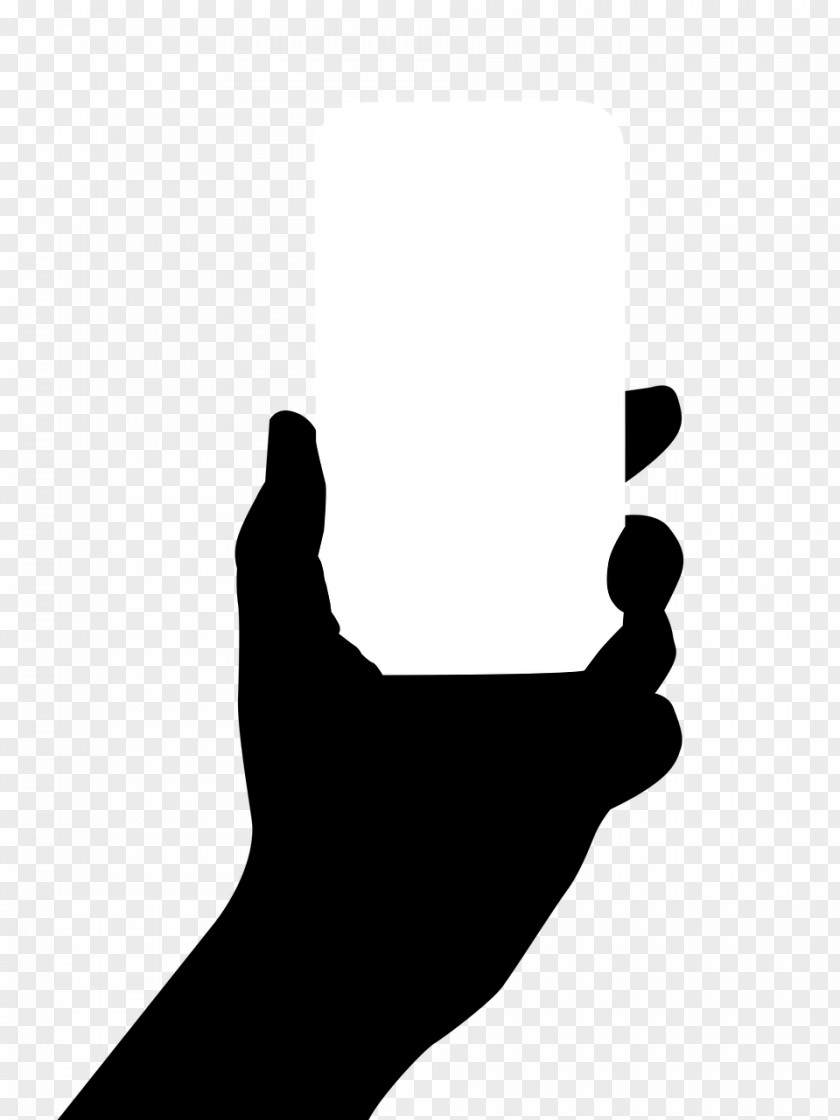 Hand Typing Telephone Photography Silhouette PNG