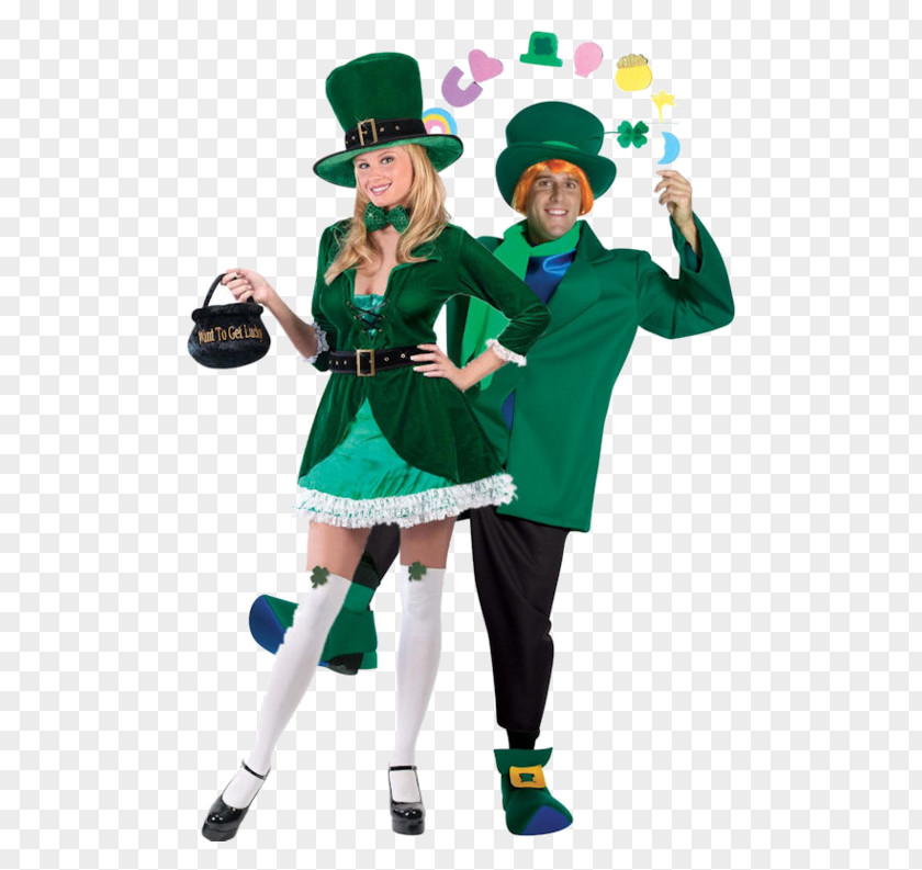 Lucky Charm Saint Patrick's Day Costume Party Clothing Halloween PNG