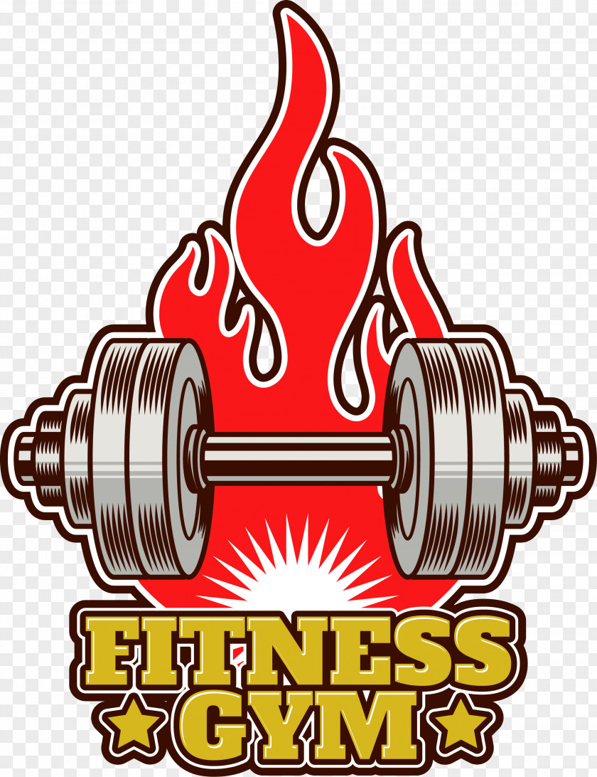 Retro Barbell Tags Physical Fitness Bodybuilding Centre Icon PNG