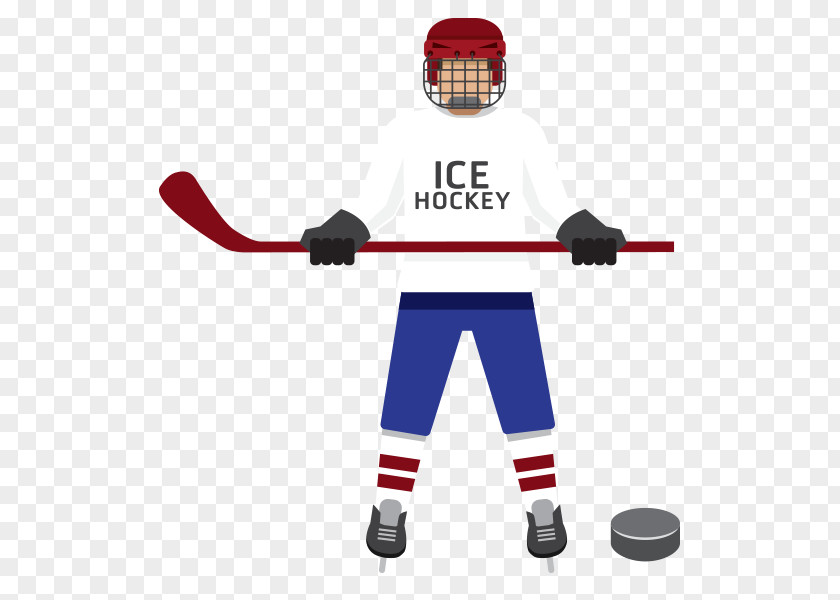 Vector Hockey Man Canada Icon PNG