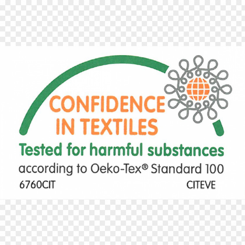 1 To 100 Oeko-Tex Technical Standard Textile Certification Material PNG