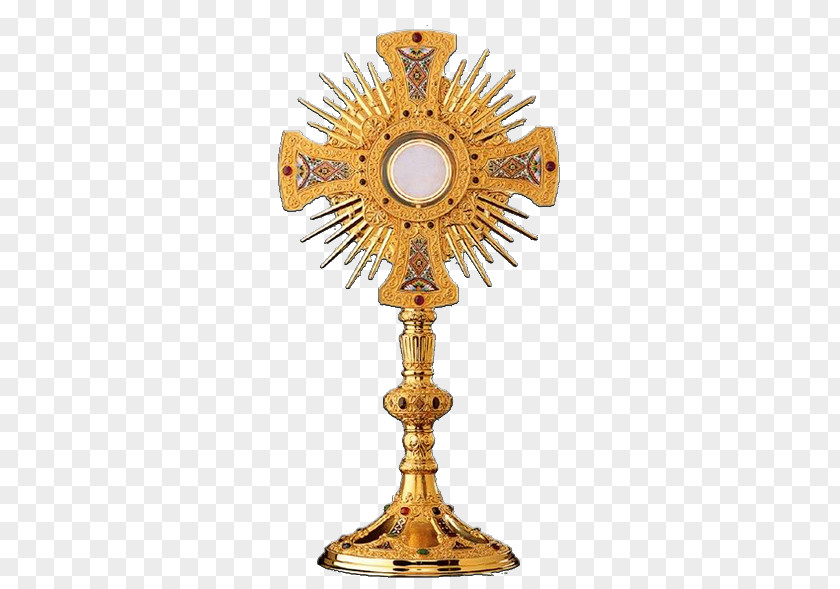 Altar Monstrance Eucharist Sacramental Bread Adoration PNG