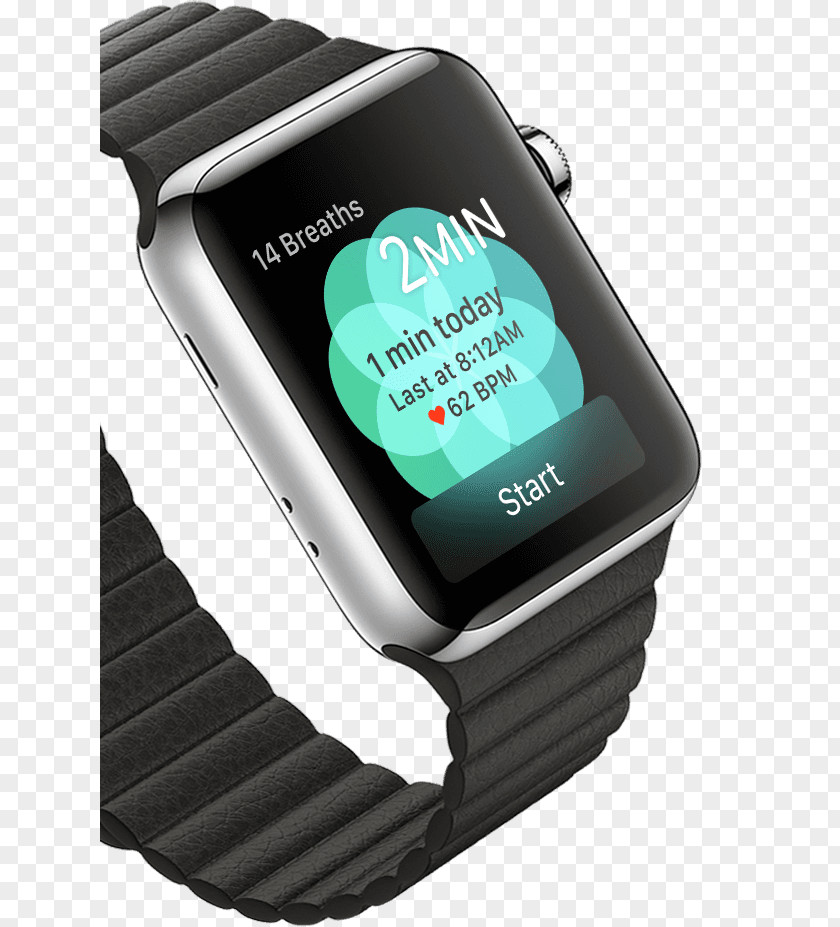 Breath Relax Apple Watch Series 3 2 Nike+ PNG