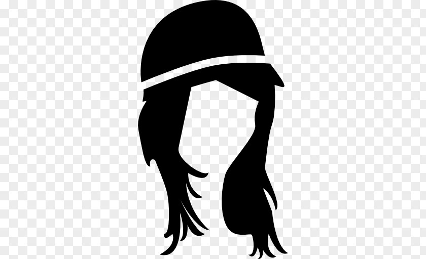 Cubrir Hairstyle Silhouette Woman Cap PNG