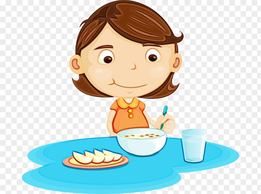 Dinnerware Set Comfort Food Junk Cartoon PNG