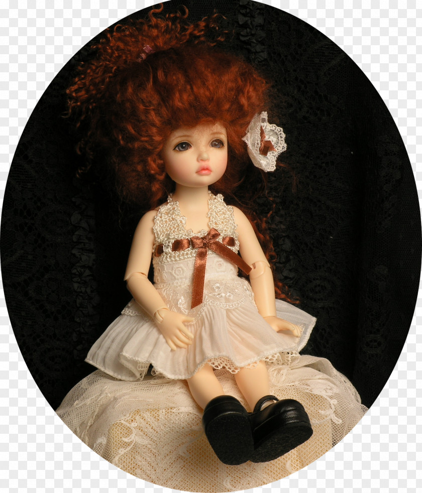 Lovely Lace Doll PNG