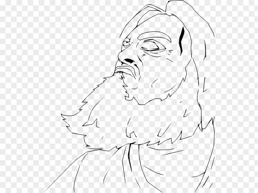 Dwarf Drawing Line Art Clip PNG