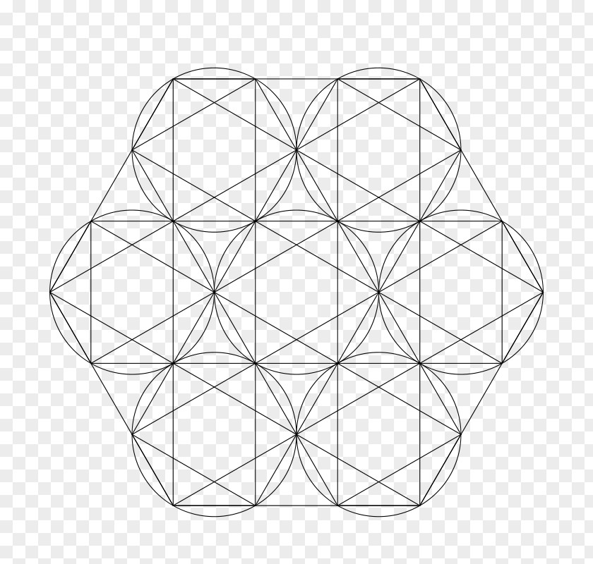 Line Symmetry Pattern PNG