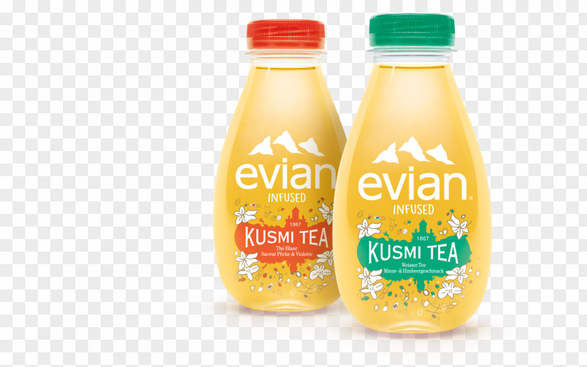 Tea Orange Drink Kusmi Evian Coca-Cola PNG