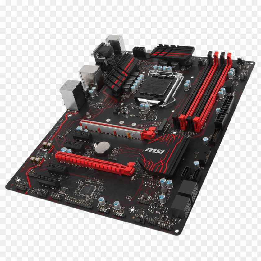 Motherboard Intel LGA 1151 MSI Z370 GAMING PLUS ATX PNG