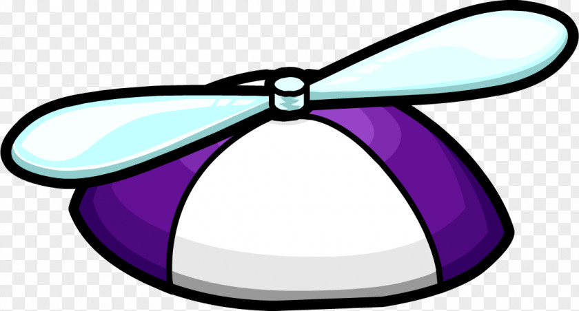 Purple Pirate Hat Club Penguin Beanie Clip Art PNG