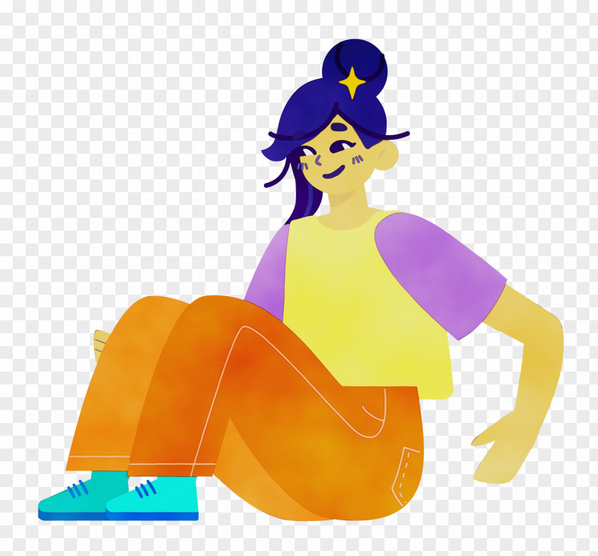 Yellow Shoe Cartoon PNG