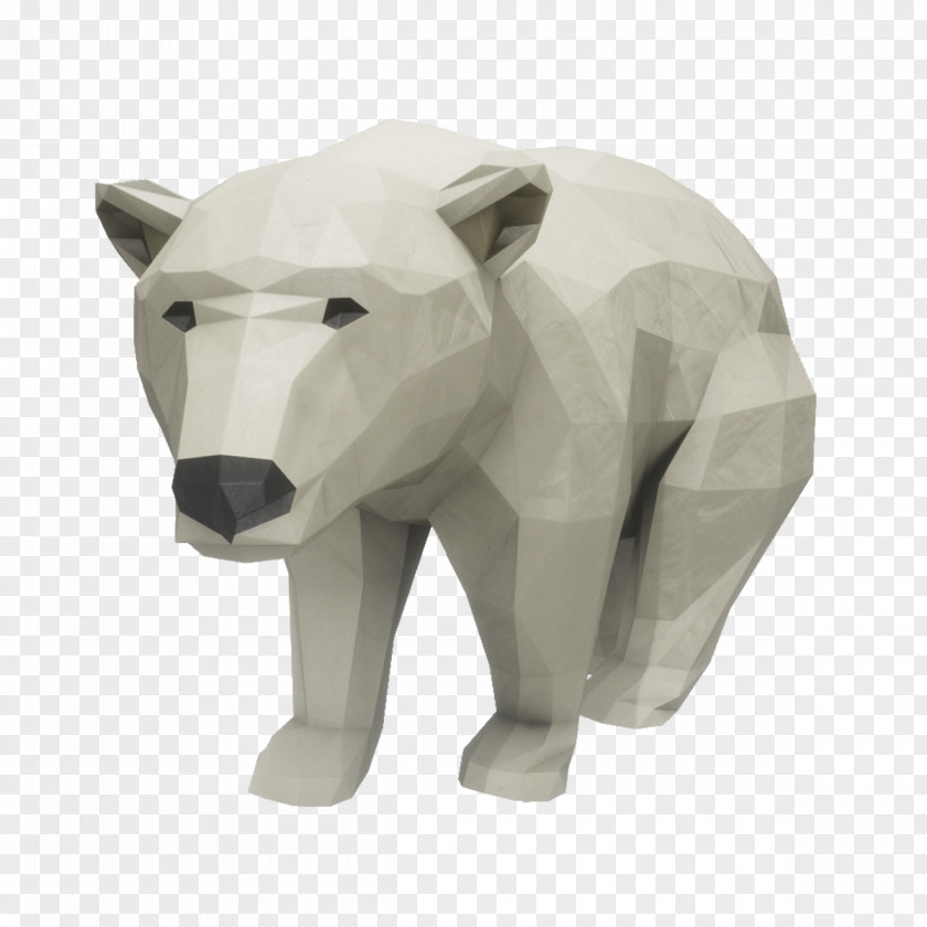 Angry Polar Bears Eating Figurine Snout PNG