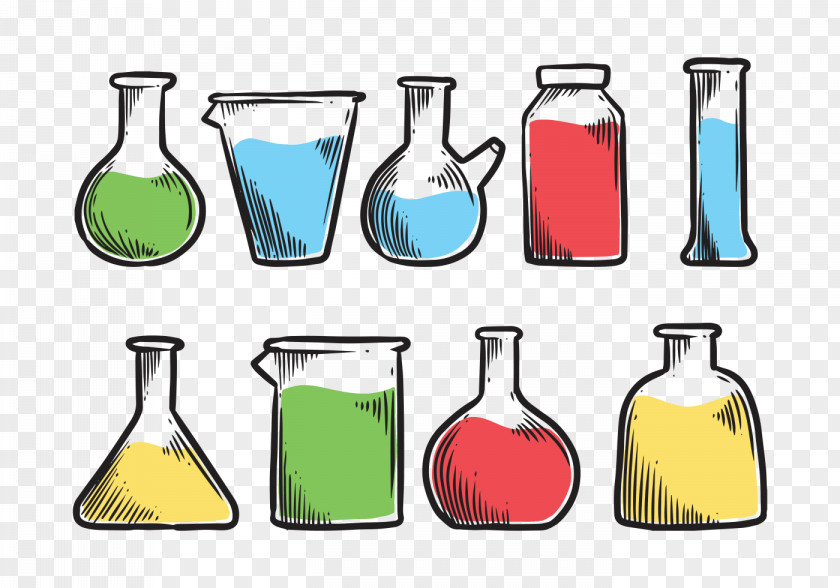 Beaker Laboratory Flasks PNG