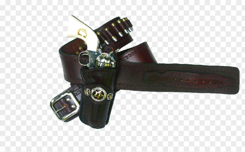 Belt Gun Holsters Firearm Leather Colt Single Action Army PNG