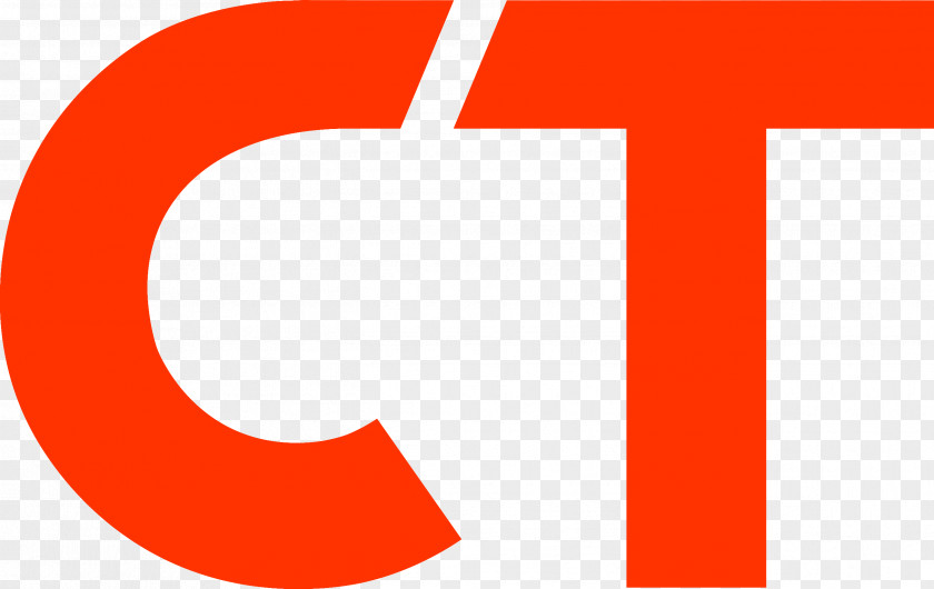 Orange Lines Logo CT Television Channel Jack City PNG