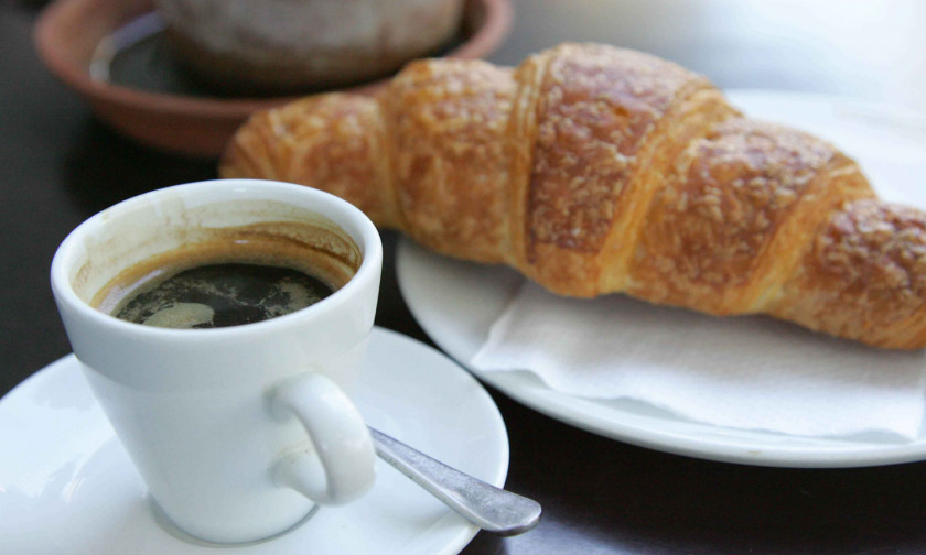 Сroissant Coffee Breakfast Croissant Cafe Pain Au Chocolat PNG