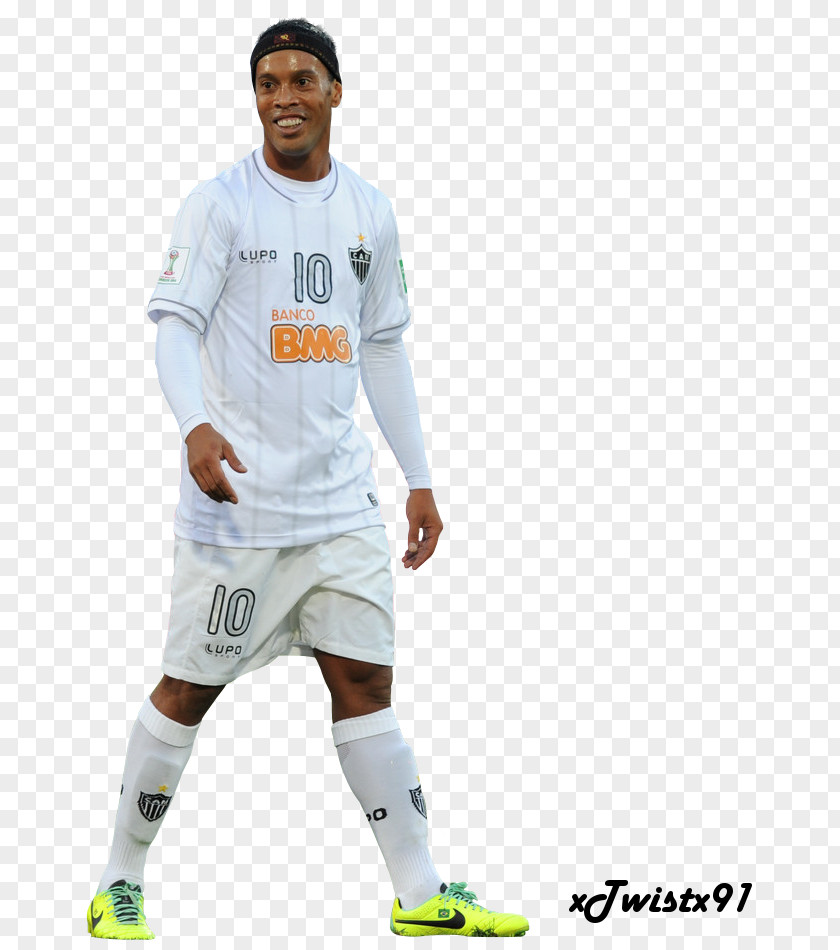 Ronaldinho Brazil Football Player Sport Jersey PNG