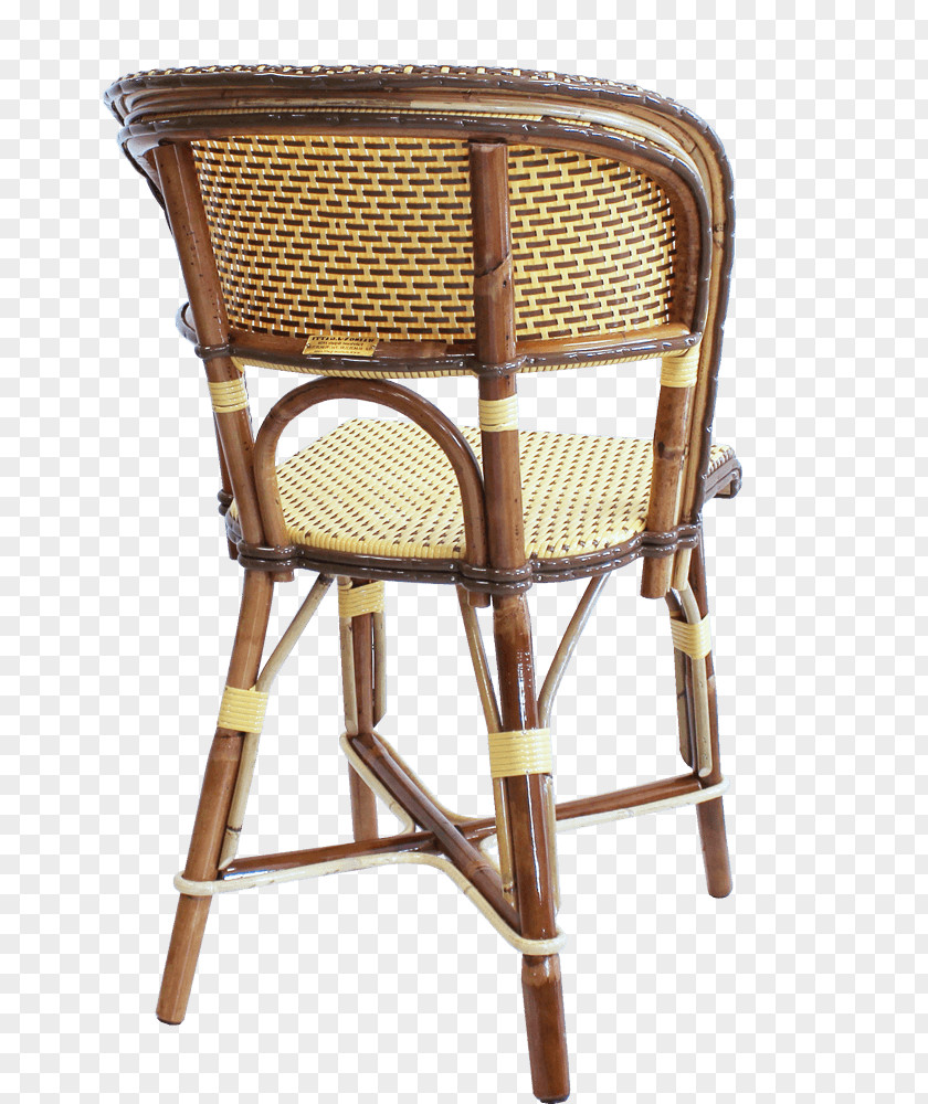Chair No. 14 Bar Stool Rattan Bentwood PNG