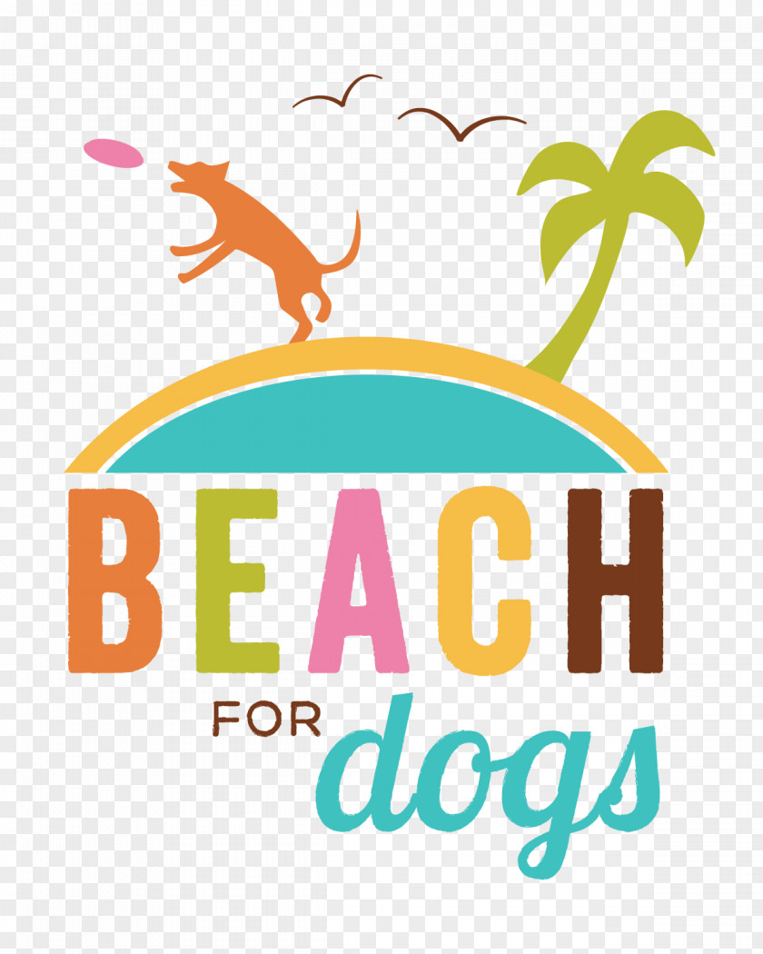 Dog Beach For Dogs Logo Clip Art PNG