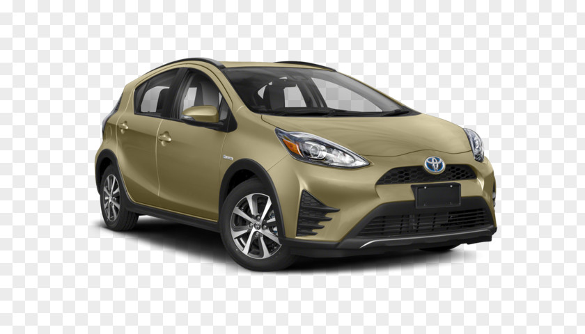 Toyota 2018 Prius C Two Hatchback Three Car Highlander PNG