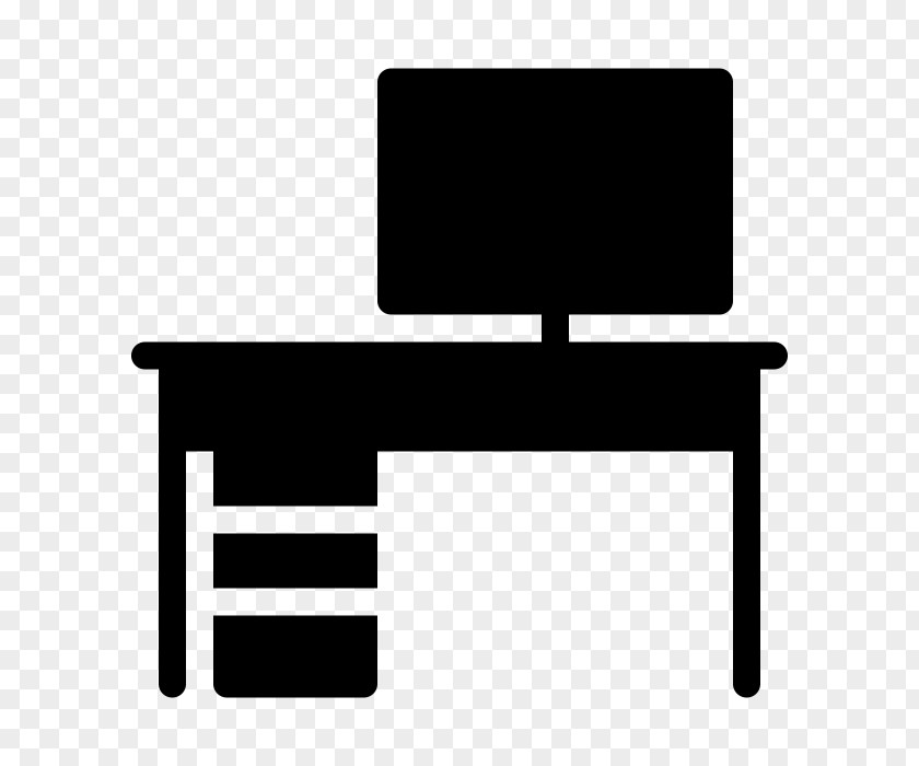 Desk Study Computer Logo PNG