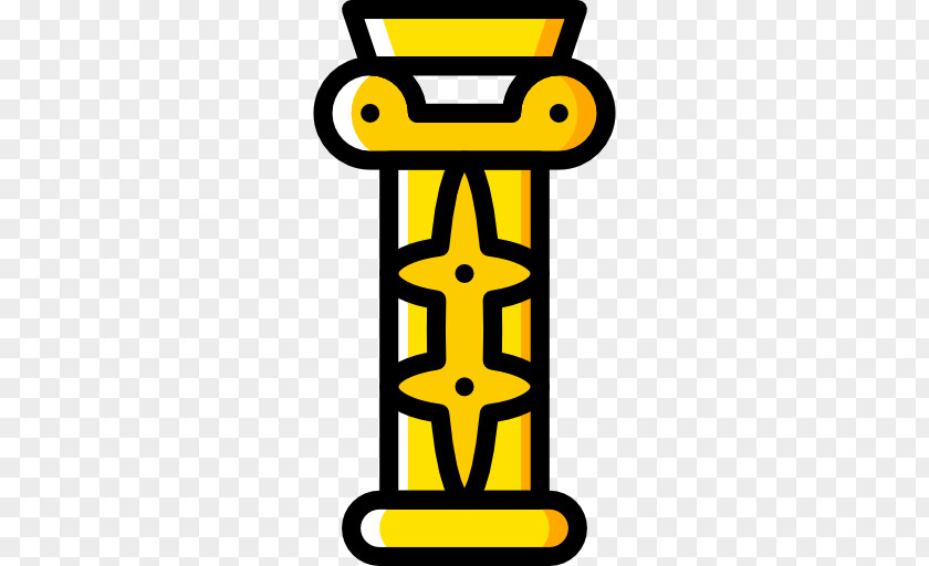 Ornamental Column Line Clip Art PNG