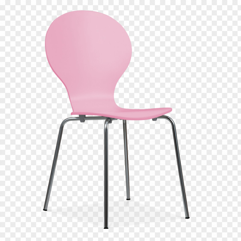 Pink Chair Plastic Armrest PNG