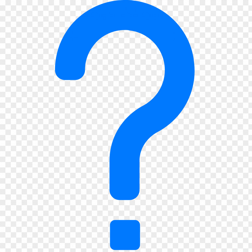QUESTION MARK Logo Trademark Brand Symbol PNG