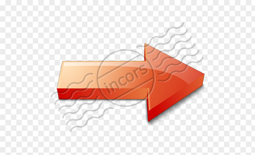 Red Arrow Rectangle PNG