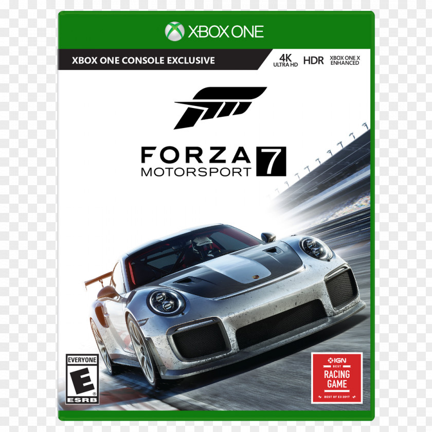 Xbox Forza Motorsport 7 6 Horizon Microsoft Studios Video Game PNG