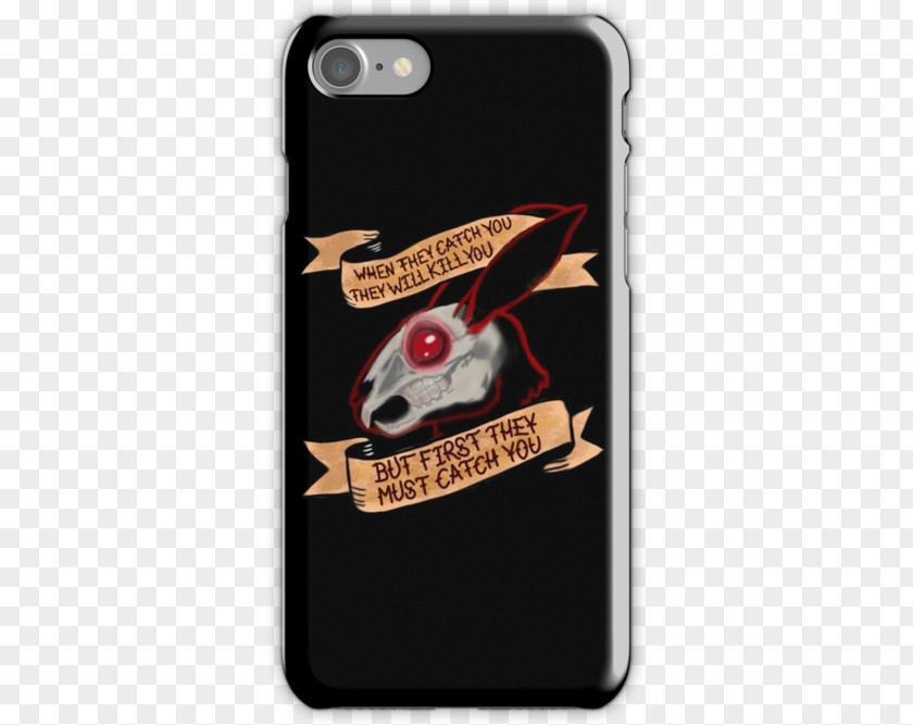 Dark Rabbit Has Seven Lives IPhone 5 Apple 7 Plus 4S Mobile Phone Accessories Telephone PNG