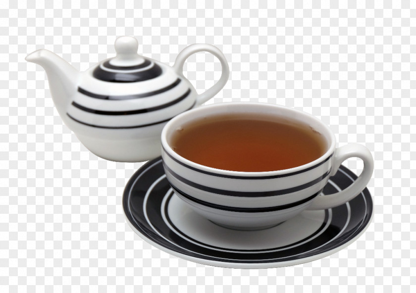 Hot Tea Coffee Cup Earl Grey Cafe Saucer PNG