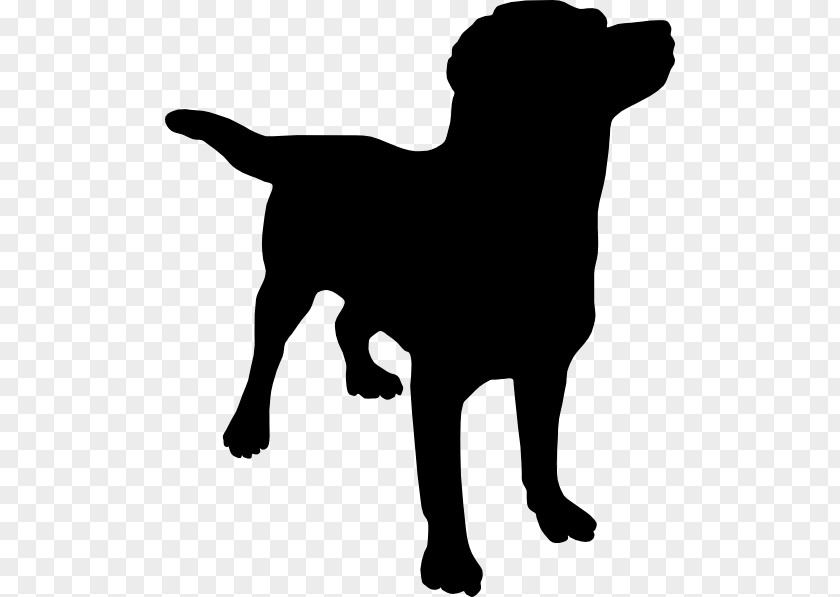 Labrador Beagle Silhouette Clip Art PNG