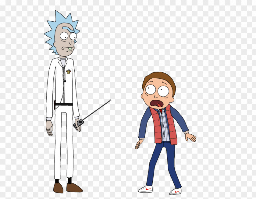 Rick And Morty Pixel Human Costume Character Animated Cartoon Fiction PNG