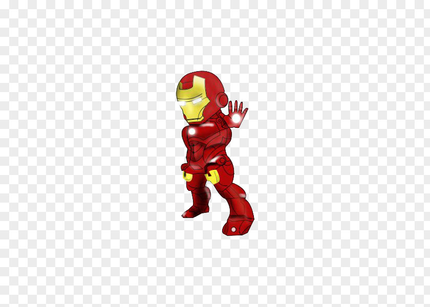 Brave Iron Man! Man Cartoon Comics PNG