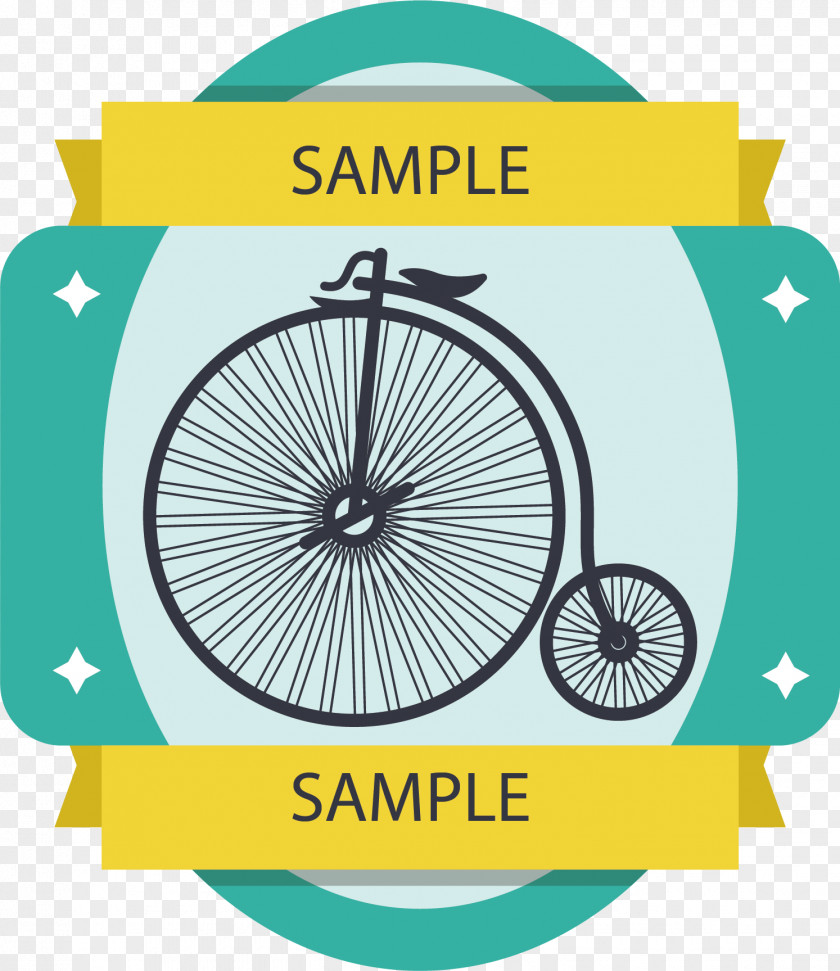 Cartoon Bike Vector Bicycle Wheel Icon PNG