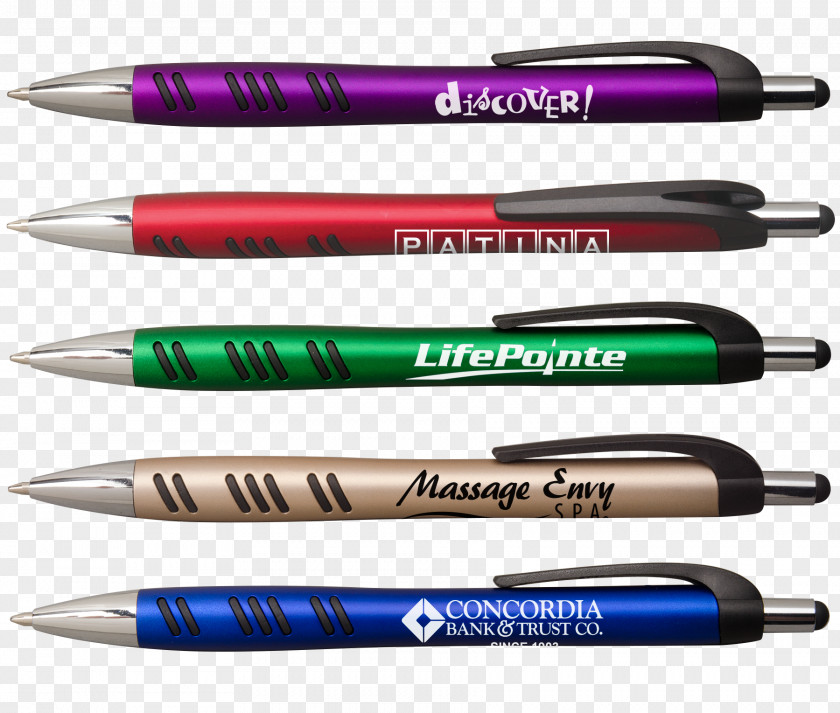 Pen Ballpoint Stylus Light Metal PNG