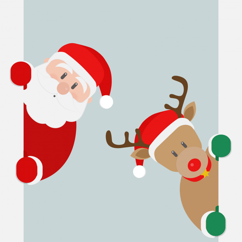 Santa Sleigh Claus Christmas Public Holiday New Year's Day PNG