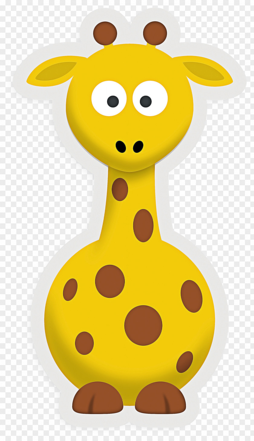 Smile Animal Figure Giraffe Cartoon PNG