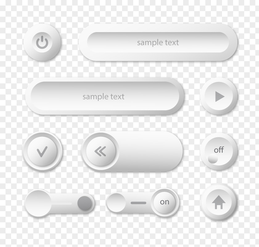 Vector Simple Button Download Adobe Illustrator PNG