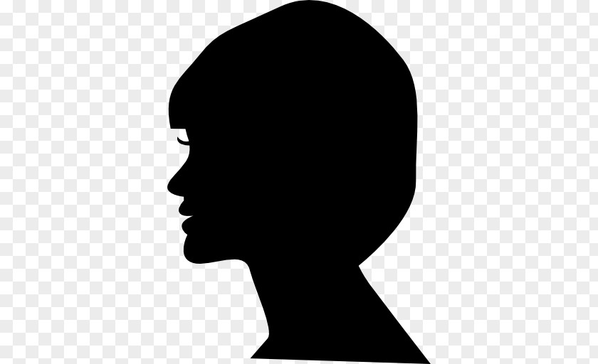 Woman Side Silhouette Person Logo PNG