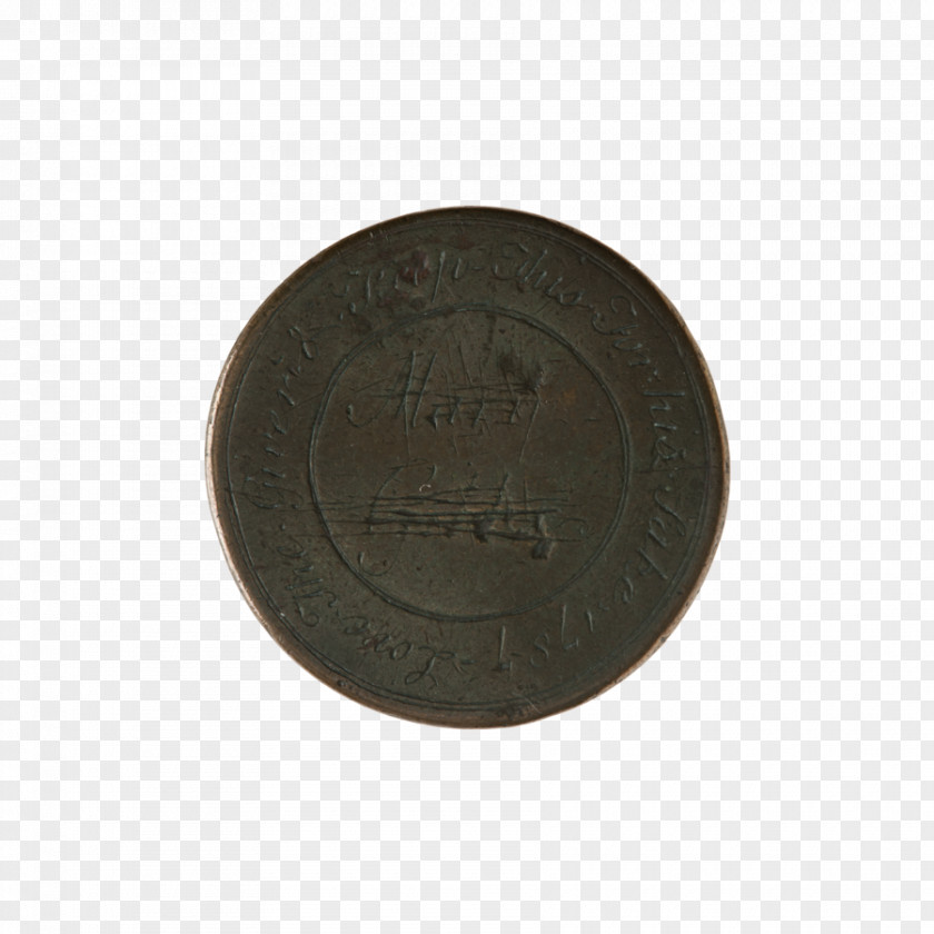 A Token Of Love Coin Brown Nickel PNG