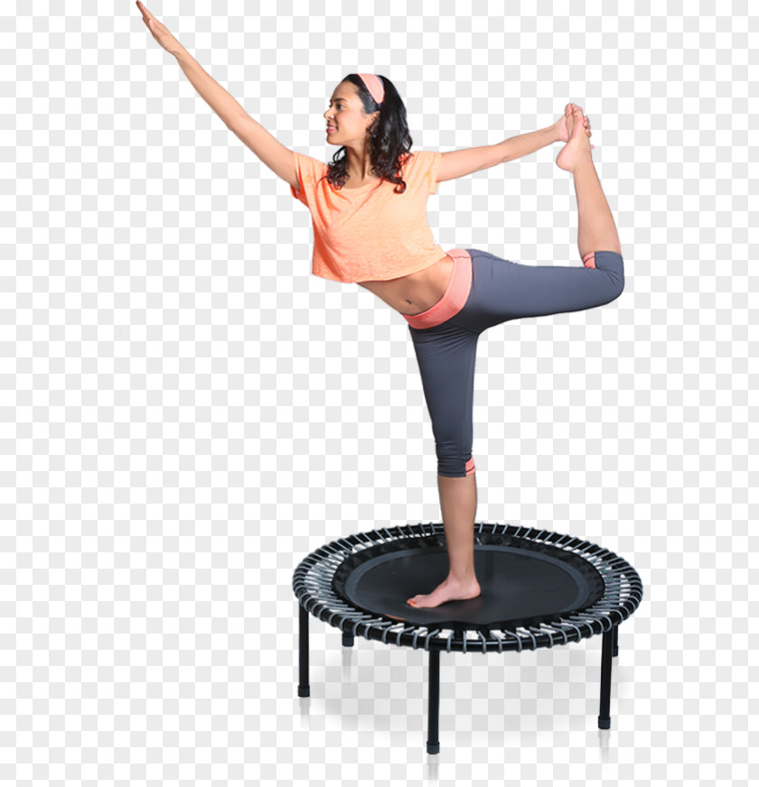 Fitness Action Trampoline Trampette Rebound Exercise Jumping PNG