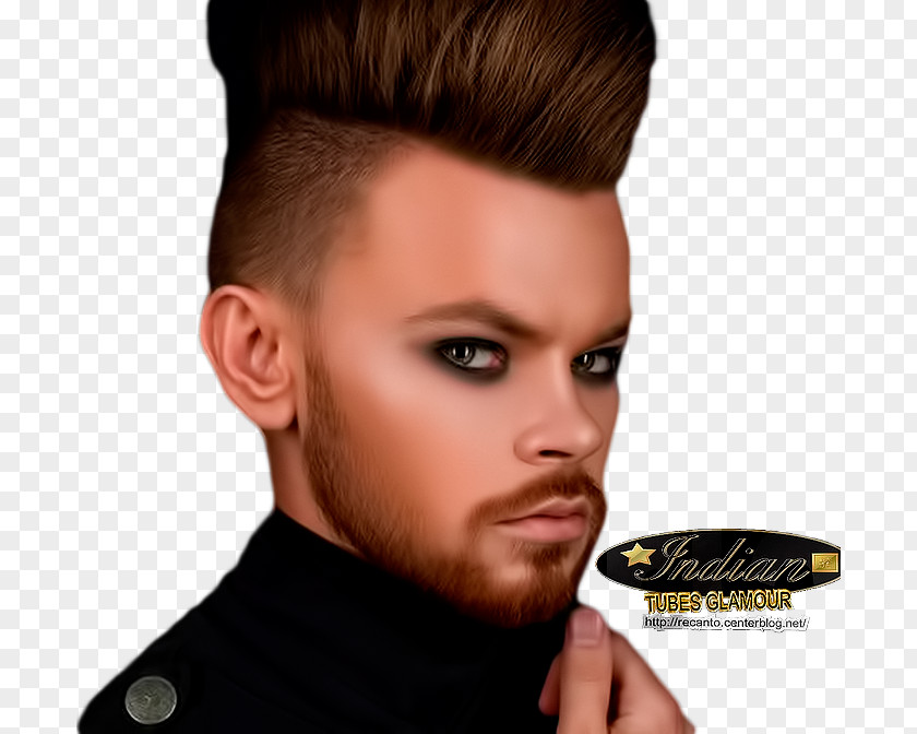 Homens Hairstyle Hair Coloring Beauty.m PNG