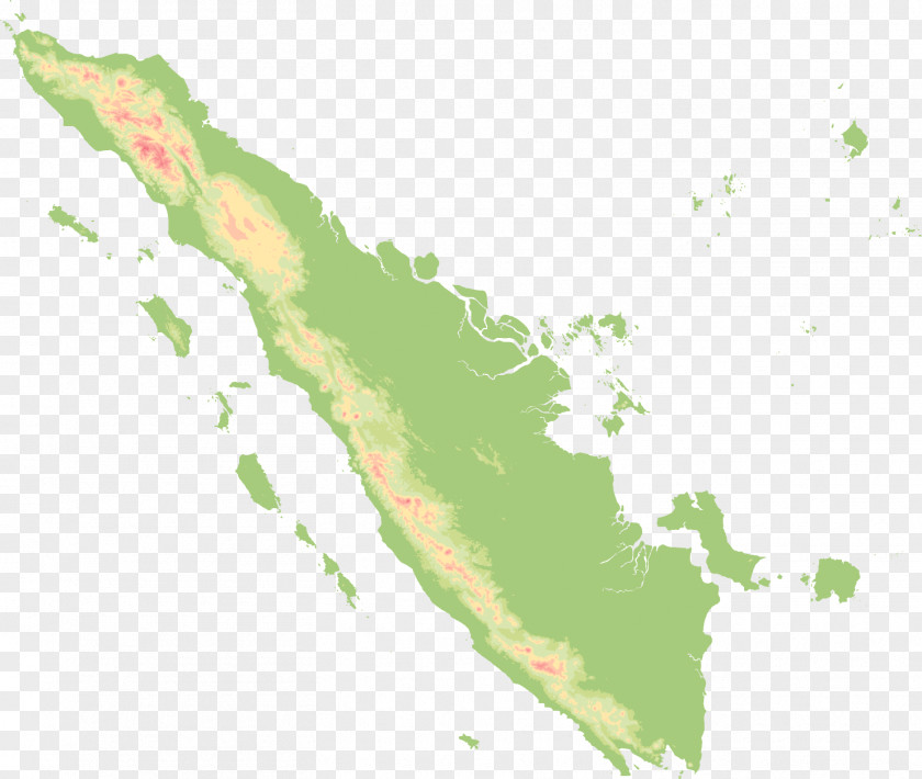 Map Sumatra North Nias Regency Banyak Islands Belitung PNG