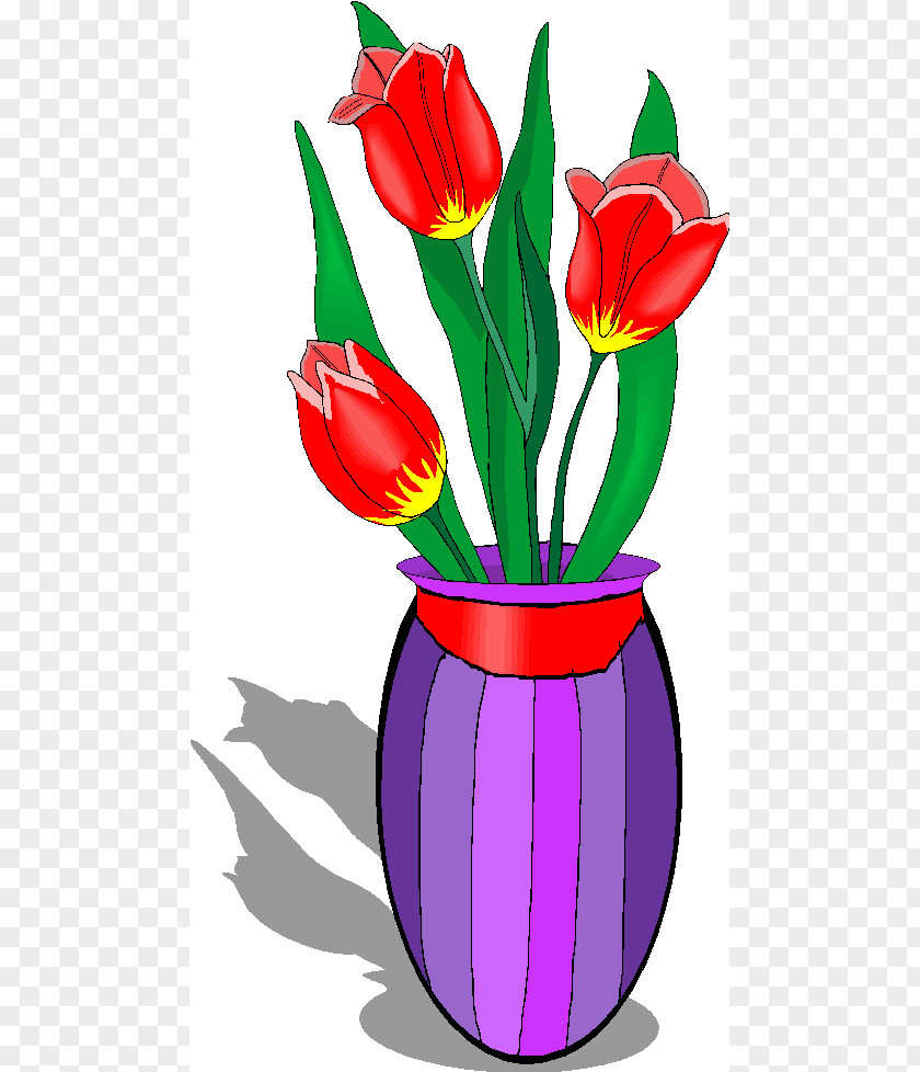 Fantasy Clipart Vase Flower Clip Art PNG