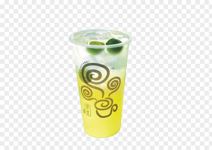 Lemon Tea Tribute Green Gong Cha Franchising Cup PNG