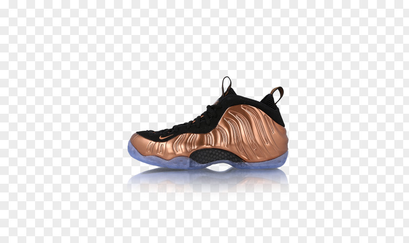 Metallic Copper Nike Shoe Leather Sneakers PNG